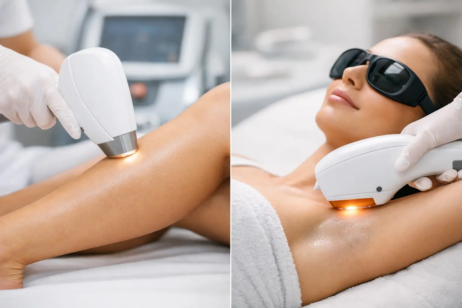 Epilazione laser o luce pulsata?